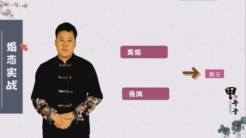 第四十八课 如何通过八字看婚灾？(1) 离婚和丧偶-易学内部培训